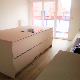 cuisine crème et blanche