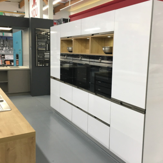 Cuisine visble en exposition au Bricomarché Saint Pol de Léon dans le Finistère