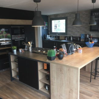 Exemple de cuisine réalisée par Bricomarché Saint Pol de Léon dans le Finistère